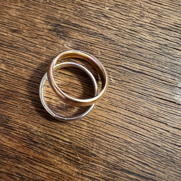 14K Rose Gold Band• Sz 6 - Picture 4 of 6